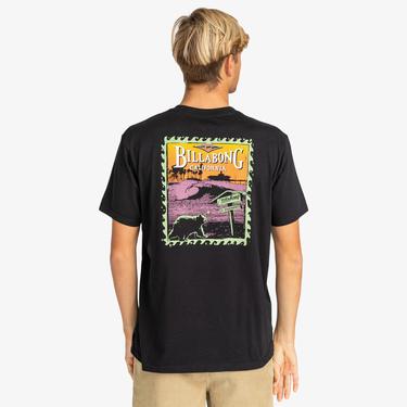  Billabong Dreamy Place Erkek Siyah Günlük T-Shirt