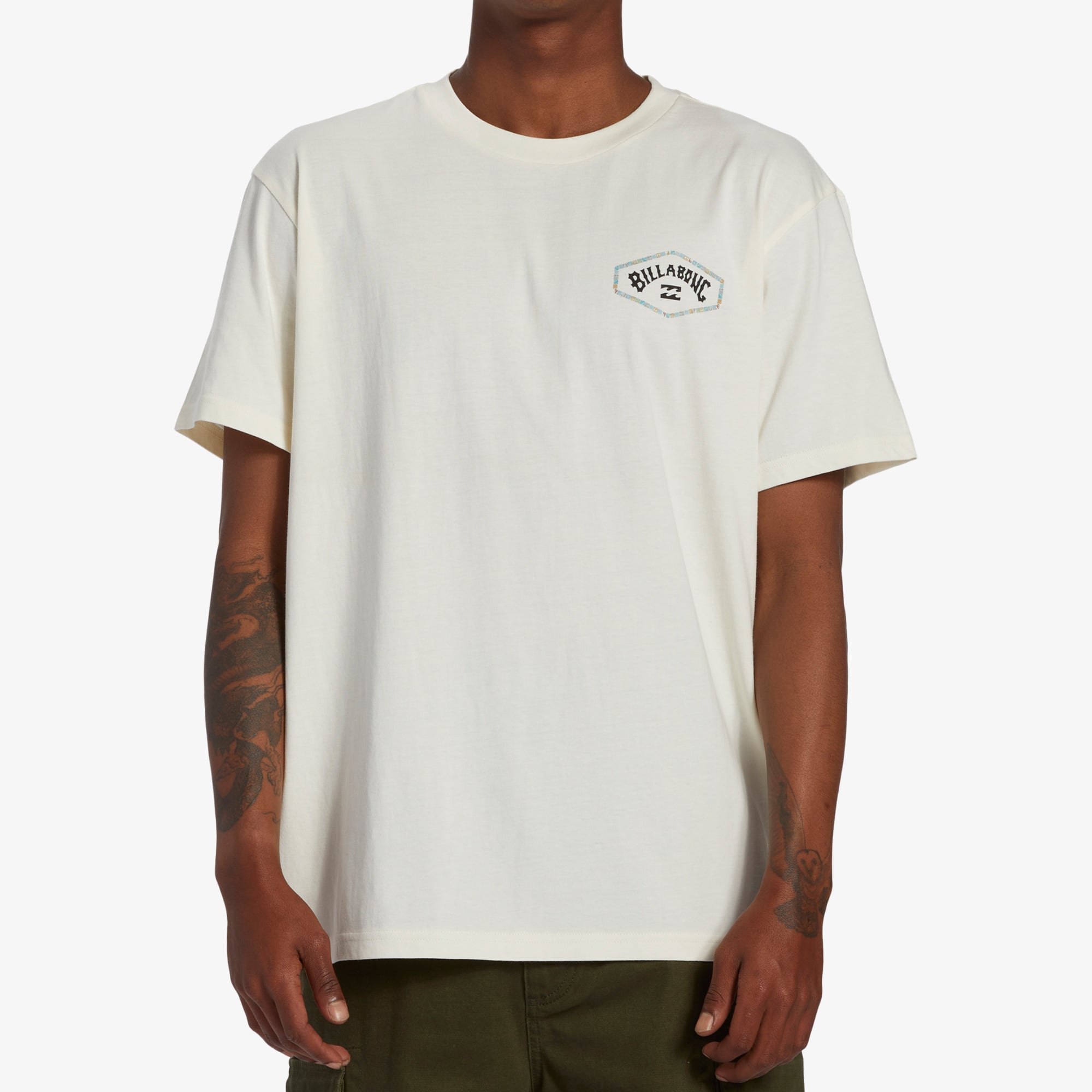  Billabong Exit Arch Erkek Bej Günlük T-Shirt