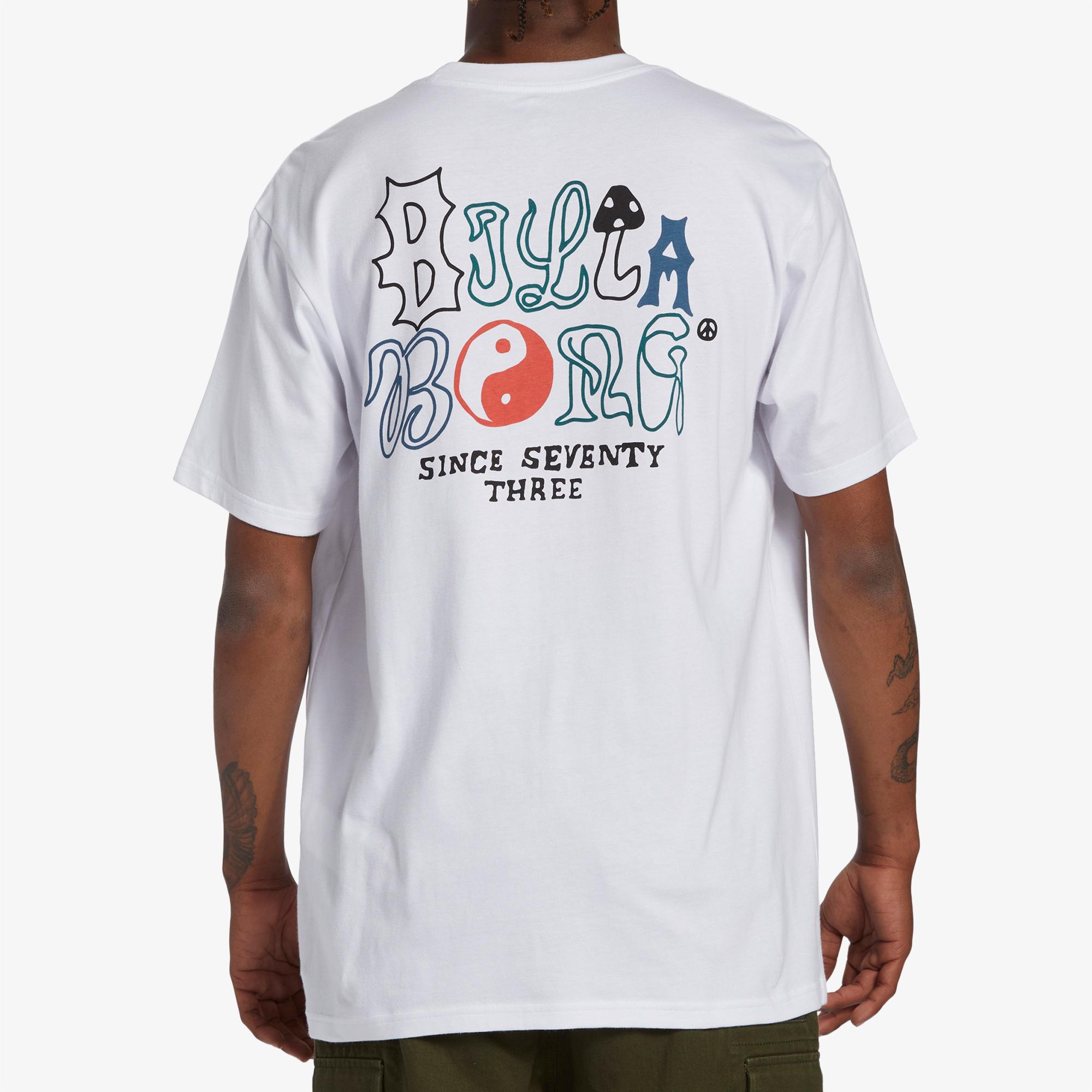 Billabong Worded Erkek Beyaz Günlük T-Shirt