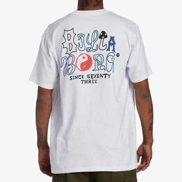  Billabong Worded Erkek Beyaz Günlük T-Shirt