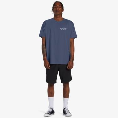  Billabong Arch Fill Erkek Mavi Günlük T-Shirt