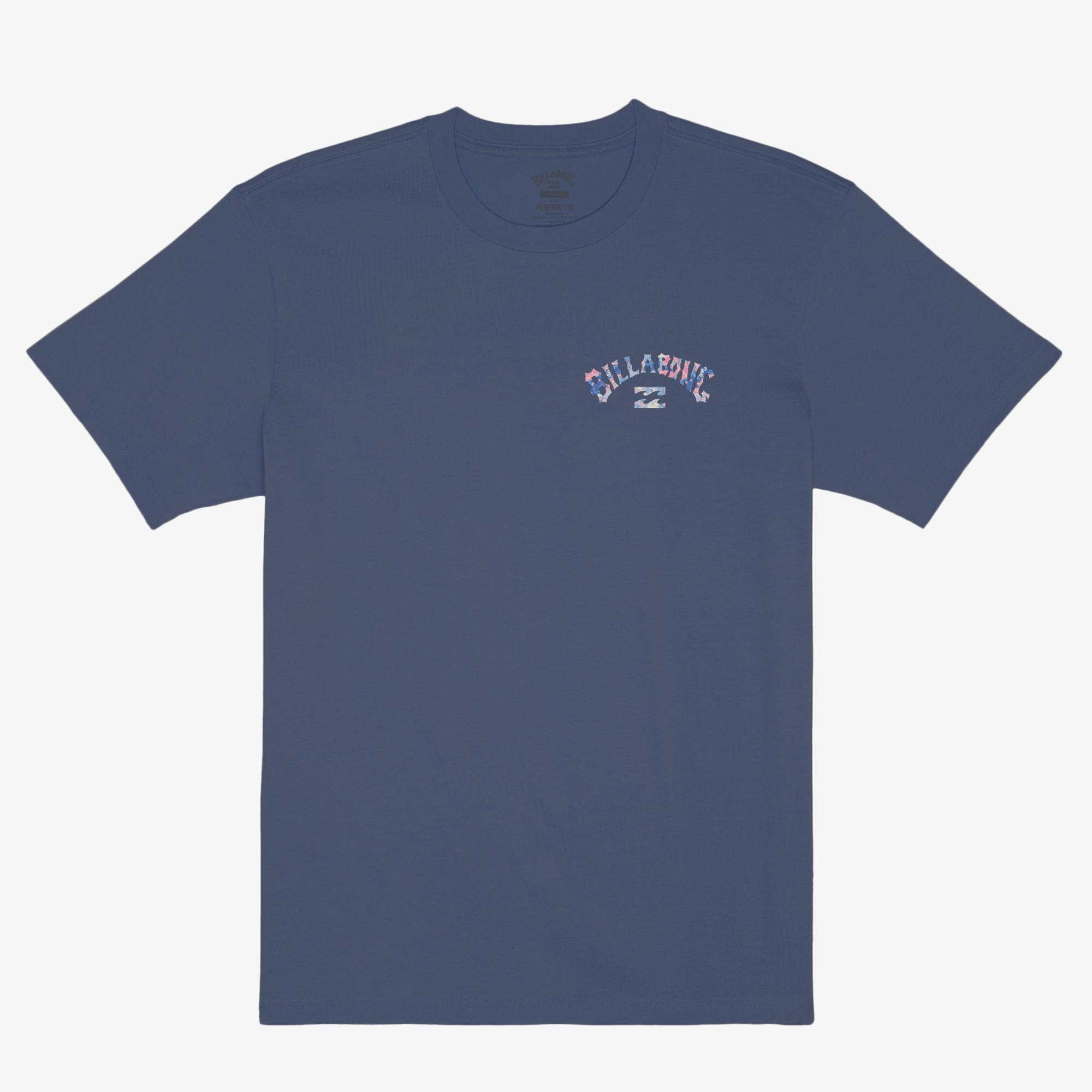 Billabong Arch Fill Erkek Mavi Günlük T-Shirt