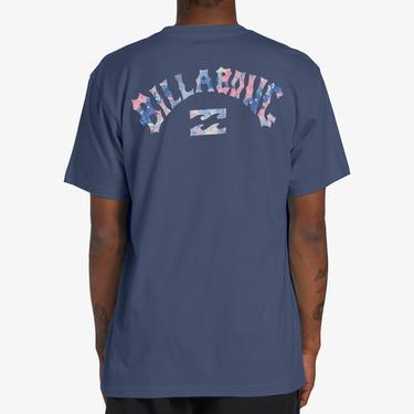  Billabong Arch Fill Erkek Mavi Günlük T-Shirt