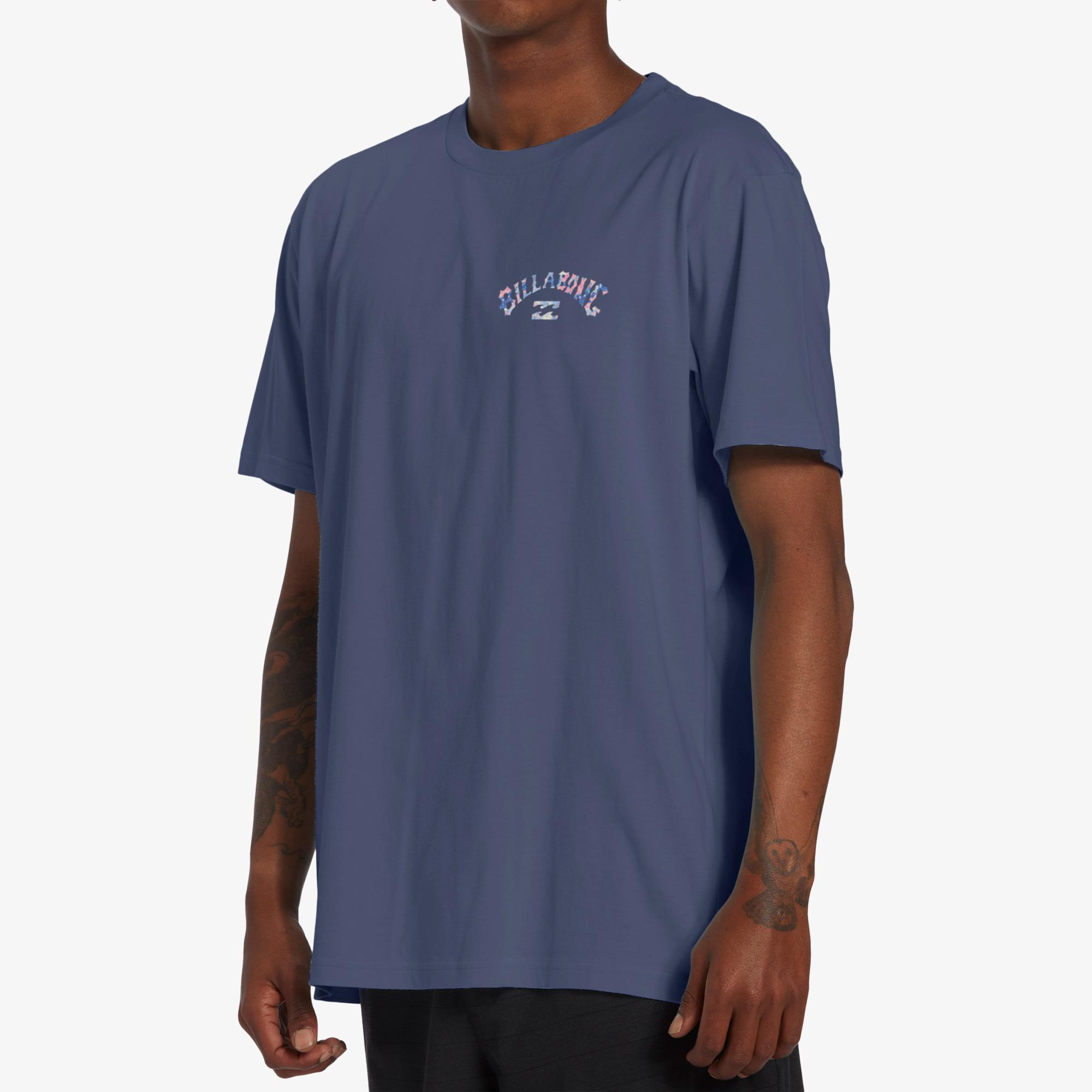 Billabong Arch Fill Erkek Mavi Günlük T-Shirt