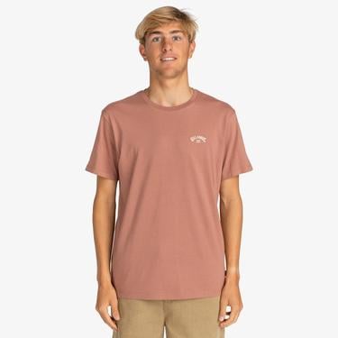  Billabong Arch KTTP Erkek Kahverengi Günlük T-Shirt