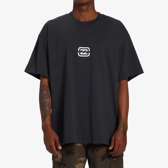  Billabong Bracket Wave Erkek Gri Günlük T-Shirt