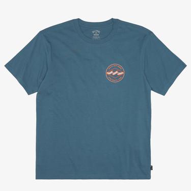  Billabong Rotor Diamond Erkek Mavi Günlük T-Shirt