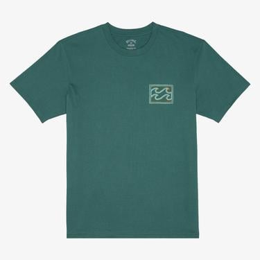  Billabong Crayon Wave Erkek Yeşil Günlük T-Shirt