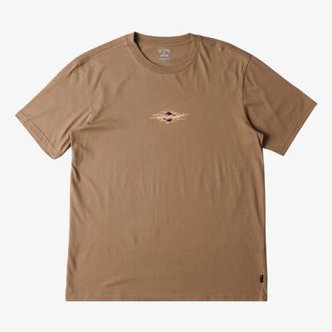  Billabong Tall Tale Erkek Kahverengi Günlük T-Shirt