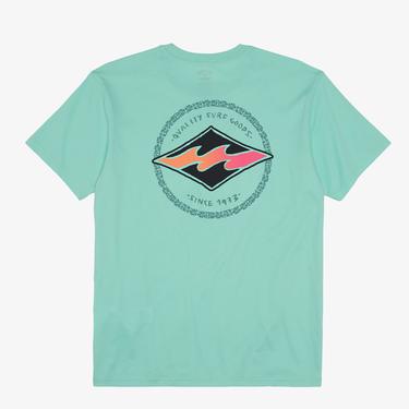  Billabong Rotor Diamond Erkek Yeşil Günlük T-Shirt