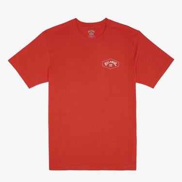  Billabong Exit Arch Erkek Kırmızı Günlük T-Shirt