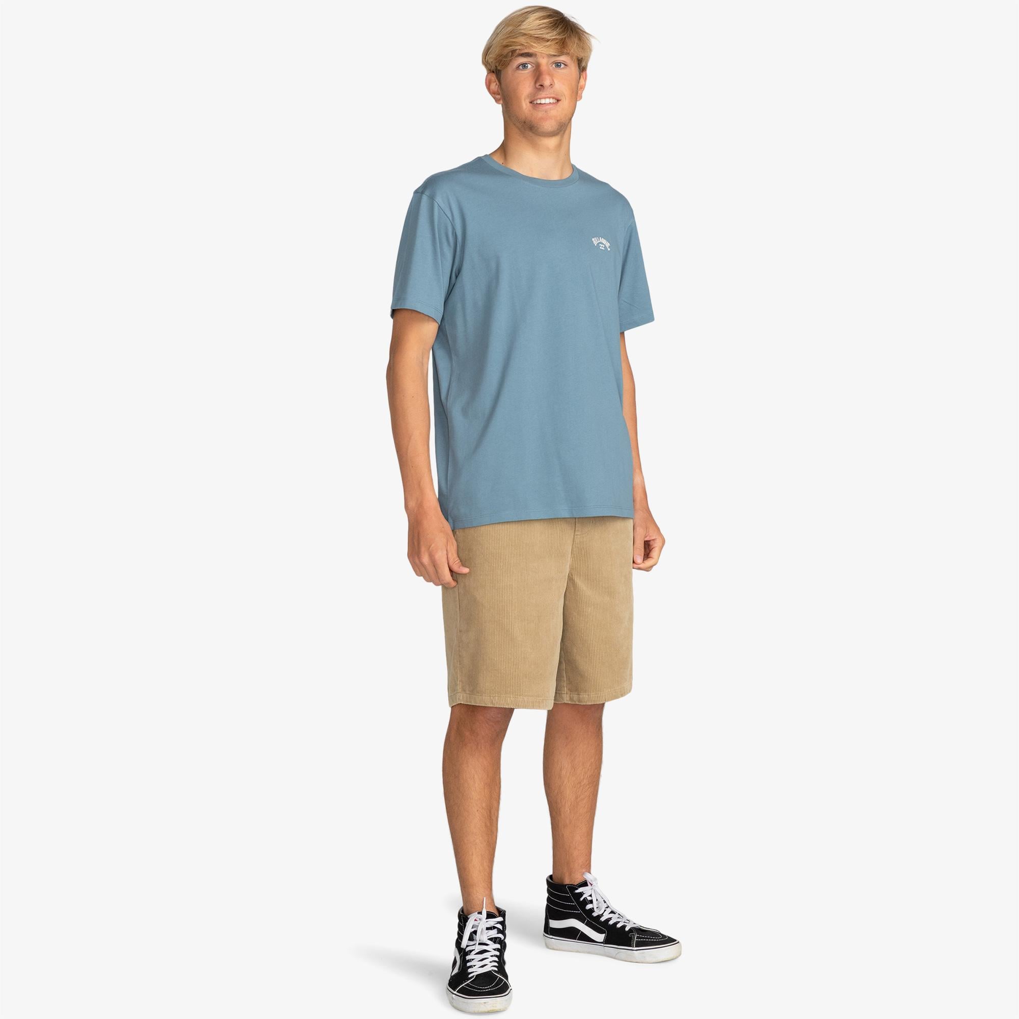 Billabong Arch KTTP Erkek Mavi Günlük T-Shirt