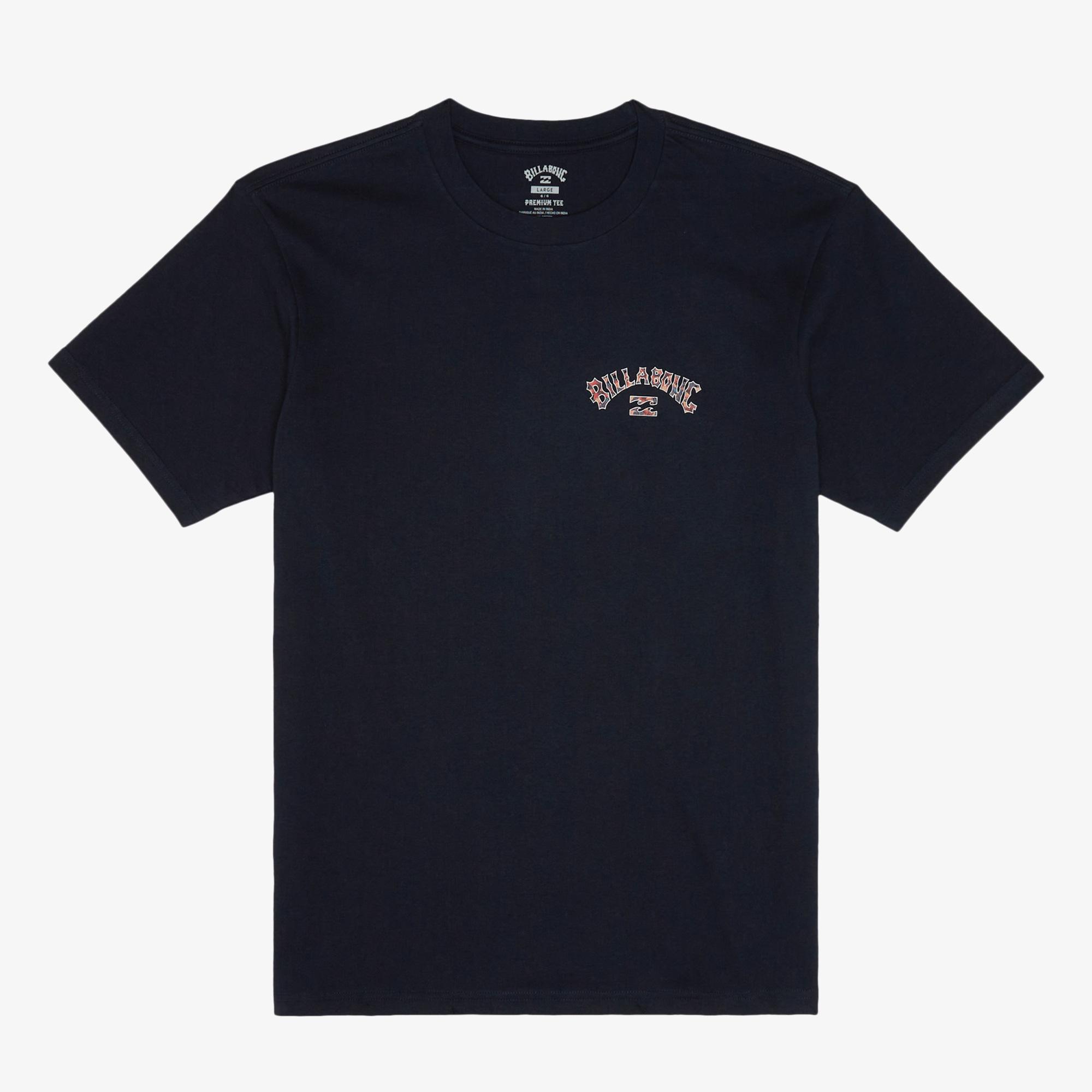 Billabong Arch Fill Erkek Lacivert Günlük T-Shirt