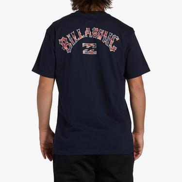  Billabong Arch Fill Erkek Lacivert Günlük T-Shirt