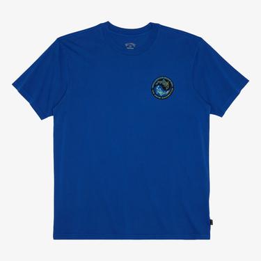  Billabong Connection Erkek Mavi Günlük T-Shirt