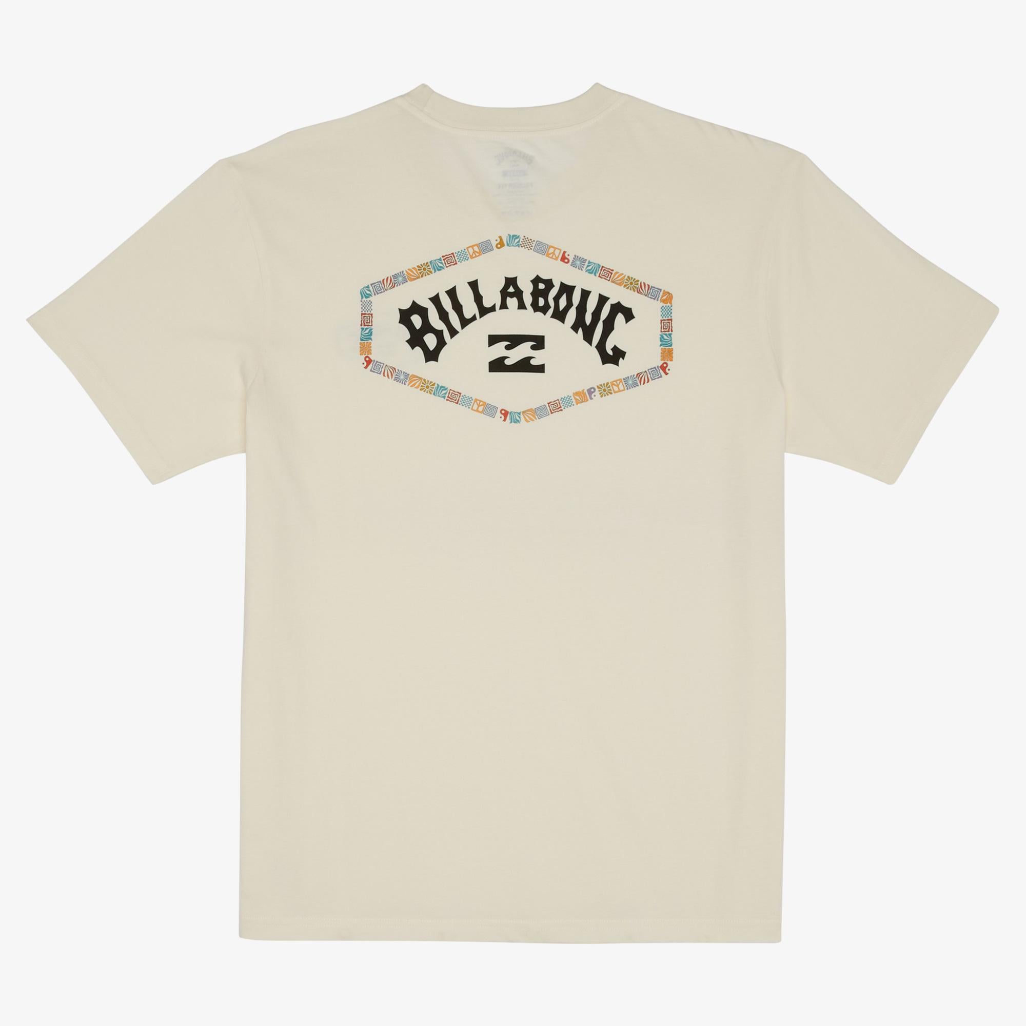 Billabong Exit Arch Erkek Bej Günlük T-Shirt