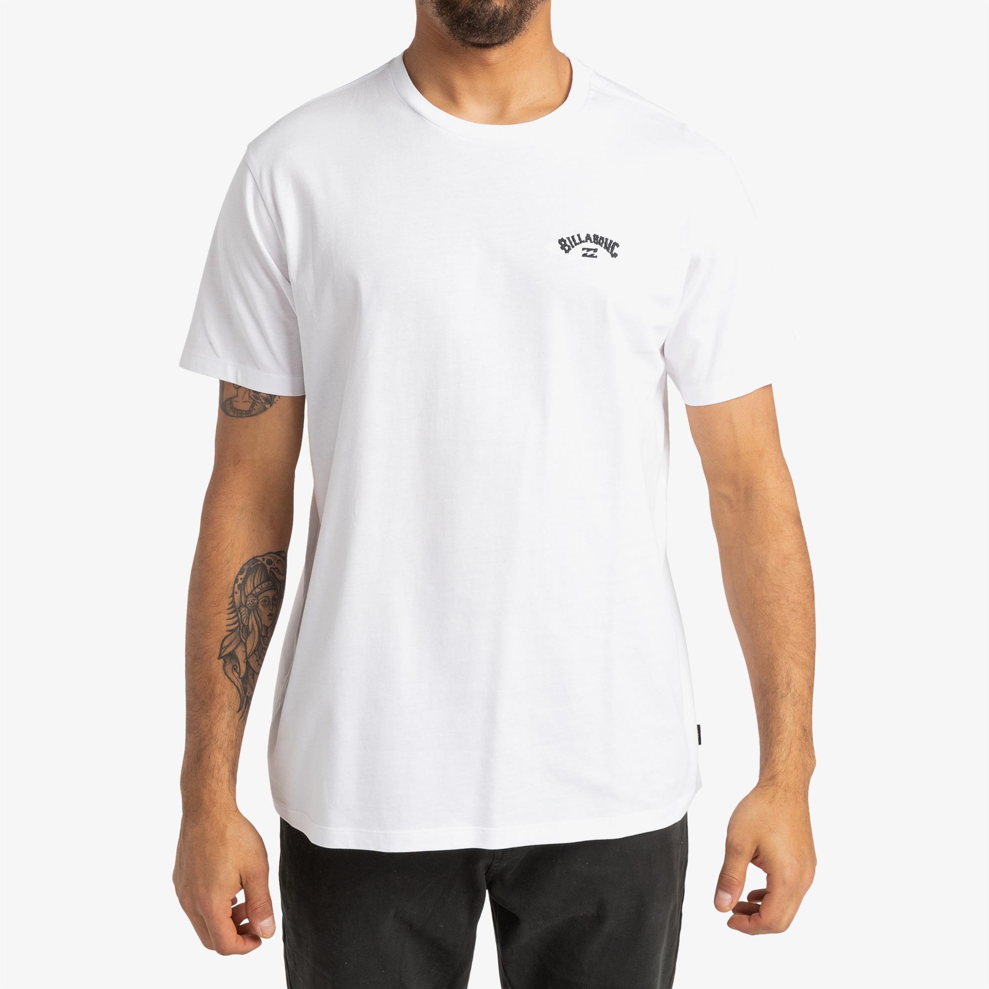 Billabong Arch KTTP Erkek Beyaz Günlük T-Shirt