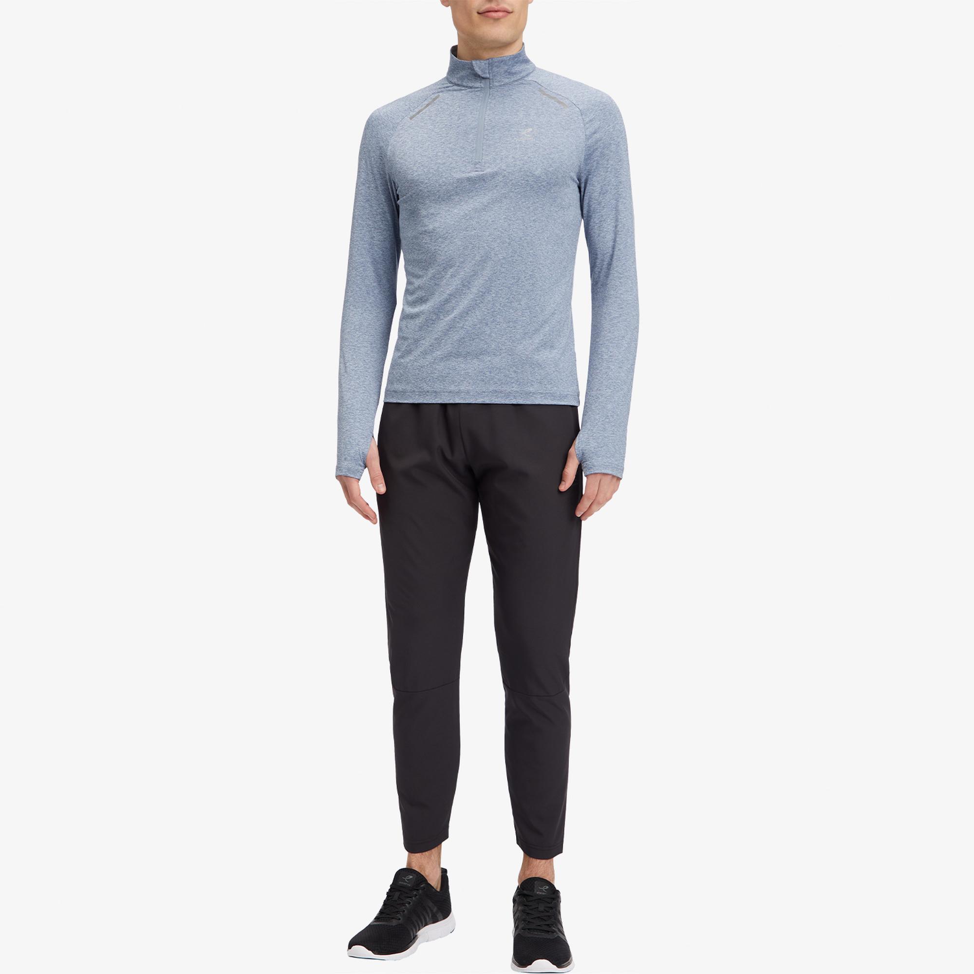 Energetics Erkek Gri Antrenman Sweatshirt