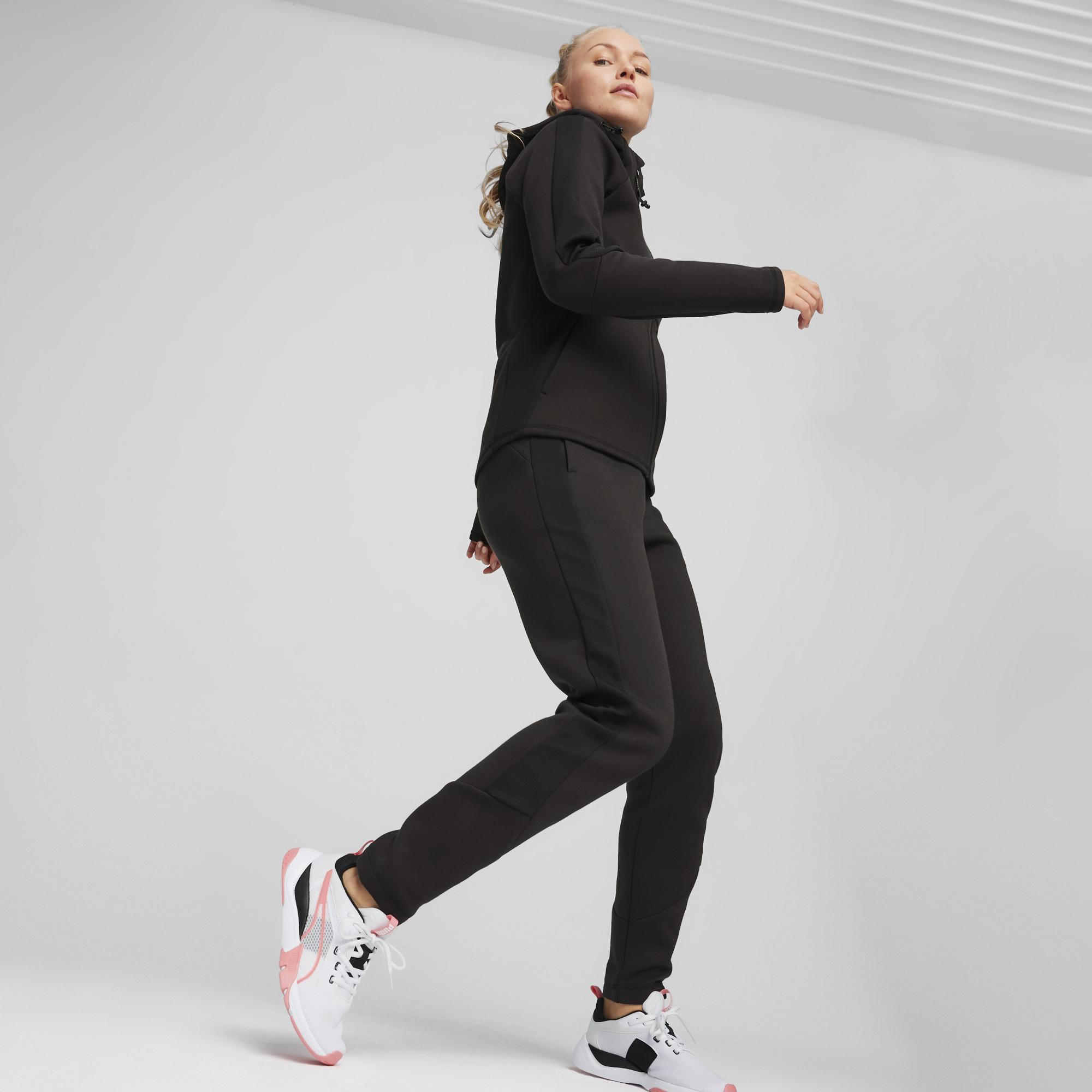 Puma Evostripe Fz Kadın Siyah Günlük Sweatshirt