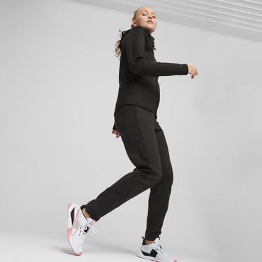  Puma Evostripe Fz Kadın Siyah Günlük Sweatshirt
