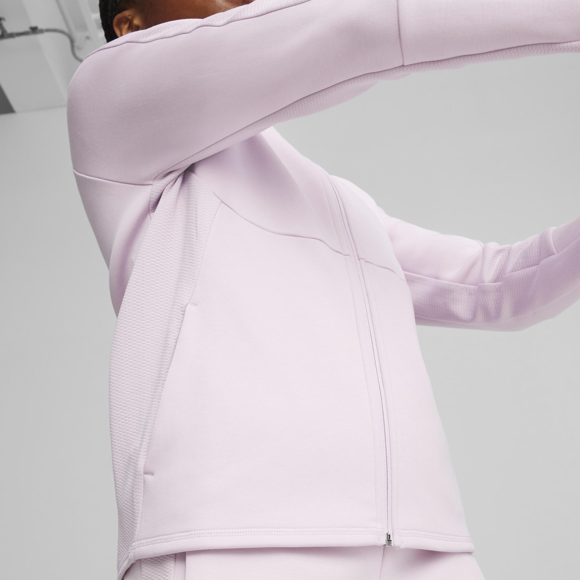 Puma Evostripe Fz Kadın Mor Günlük Sweatshirt