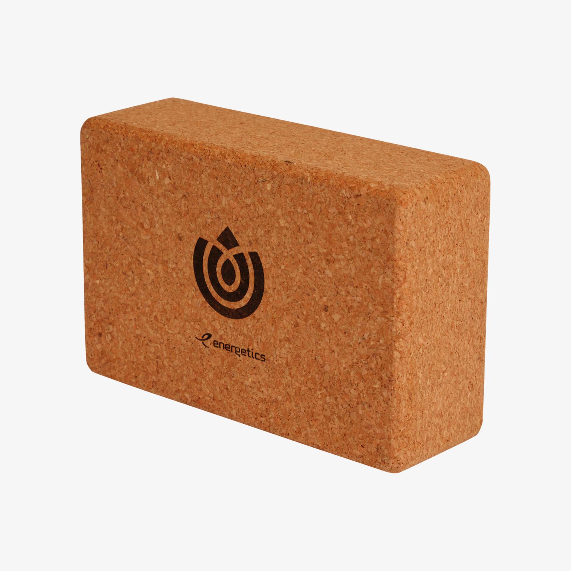 Energetics Yoga Cork Kahverengi Egzersiz Bloğu