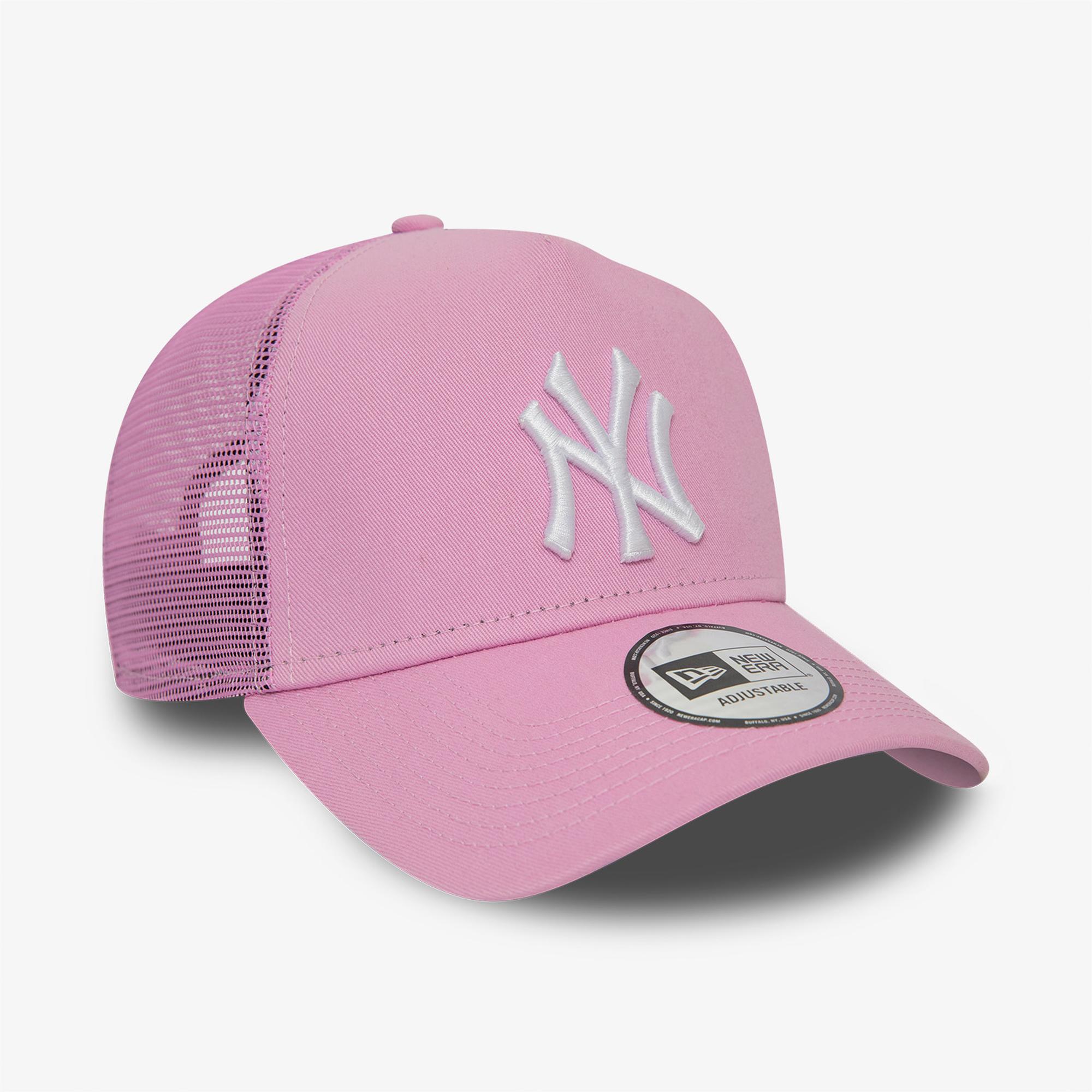 New Era New York Yankees League Essential Kadın Pembe Şapka
