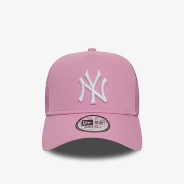  New Era New York Yankees League Essential Kadın Pembe Şapka