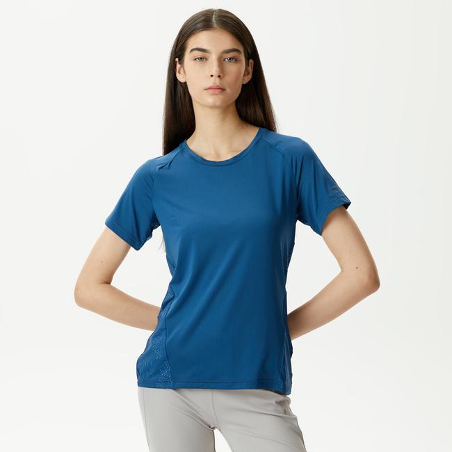  Energetics Kadın Mavi Antrenman T-shirt