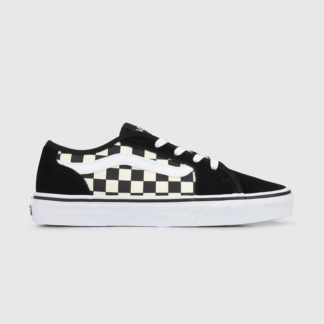  Vans Checkerboard Filmore Decon Kadın Siyah Sneaker