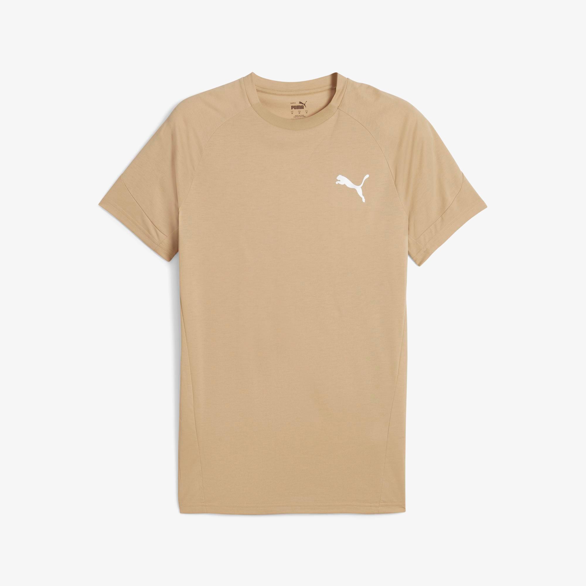 Puma Evostrıpe Unisex Bej T-Shirt
