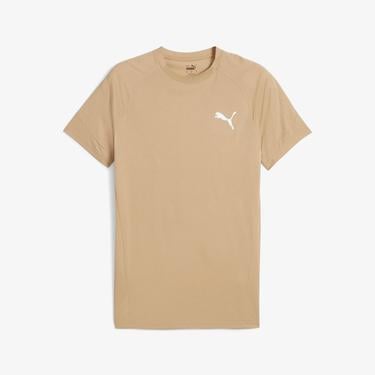  Puma Evostrıpe Unisex Bej T-Shirt