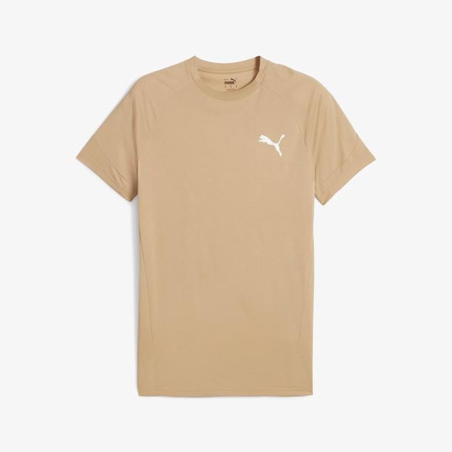  Puma Evostrıpe Unisex Bej T-Shirt