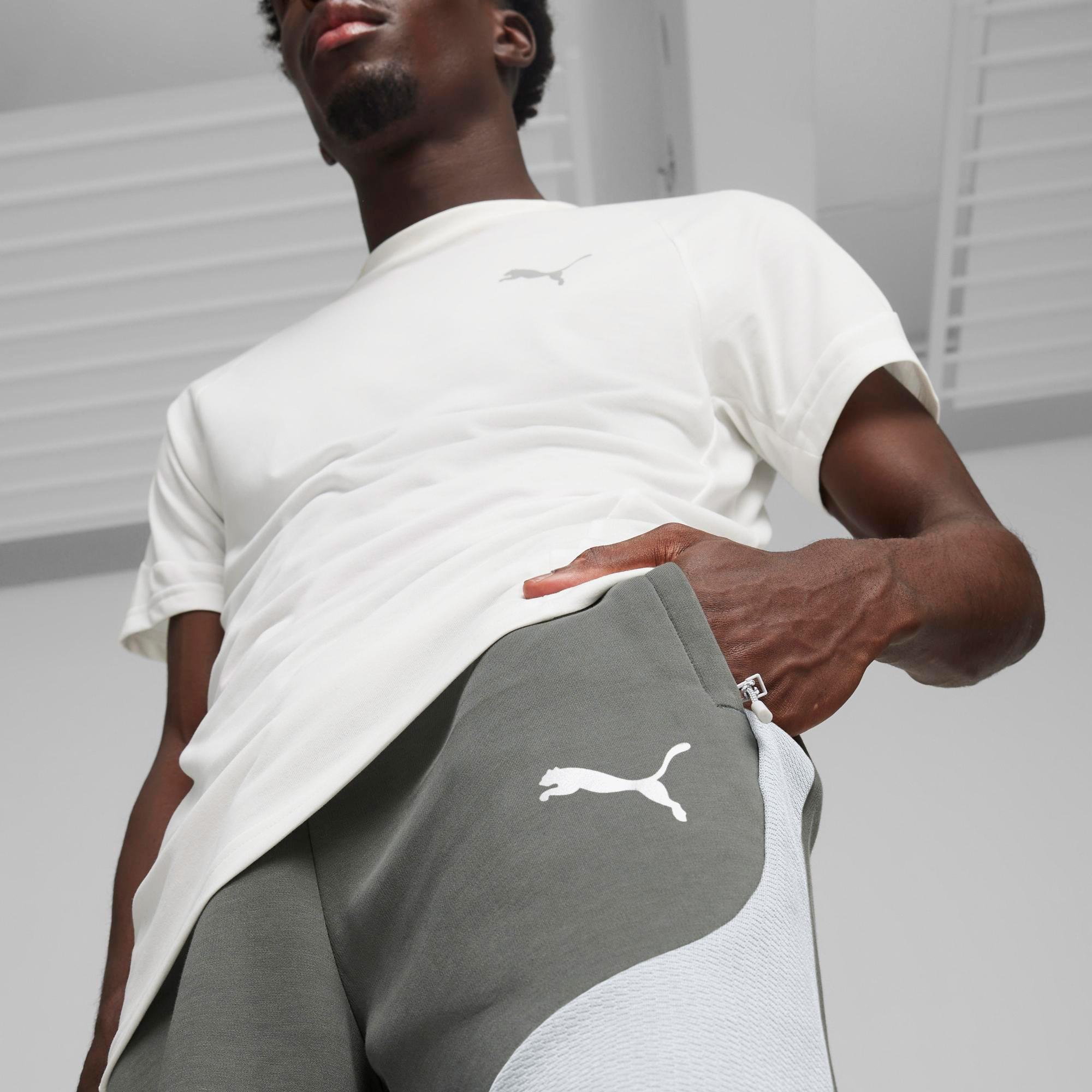 Puma Evostrıpe Unisex Gri Şort