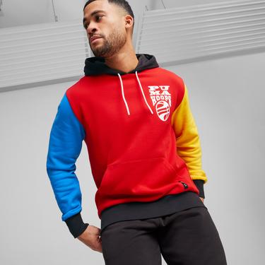 Puma Posterize 2.0 Hoodie Unisex Kırmızı Sweat