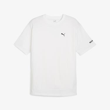 Puma Rad/Cal Unisex Beyaz T-Shirt