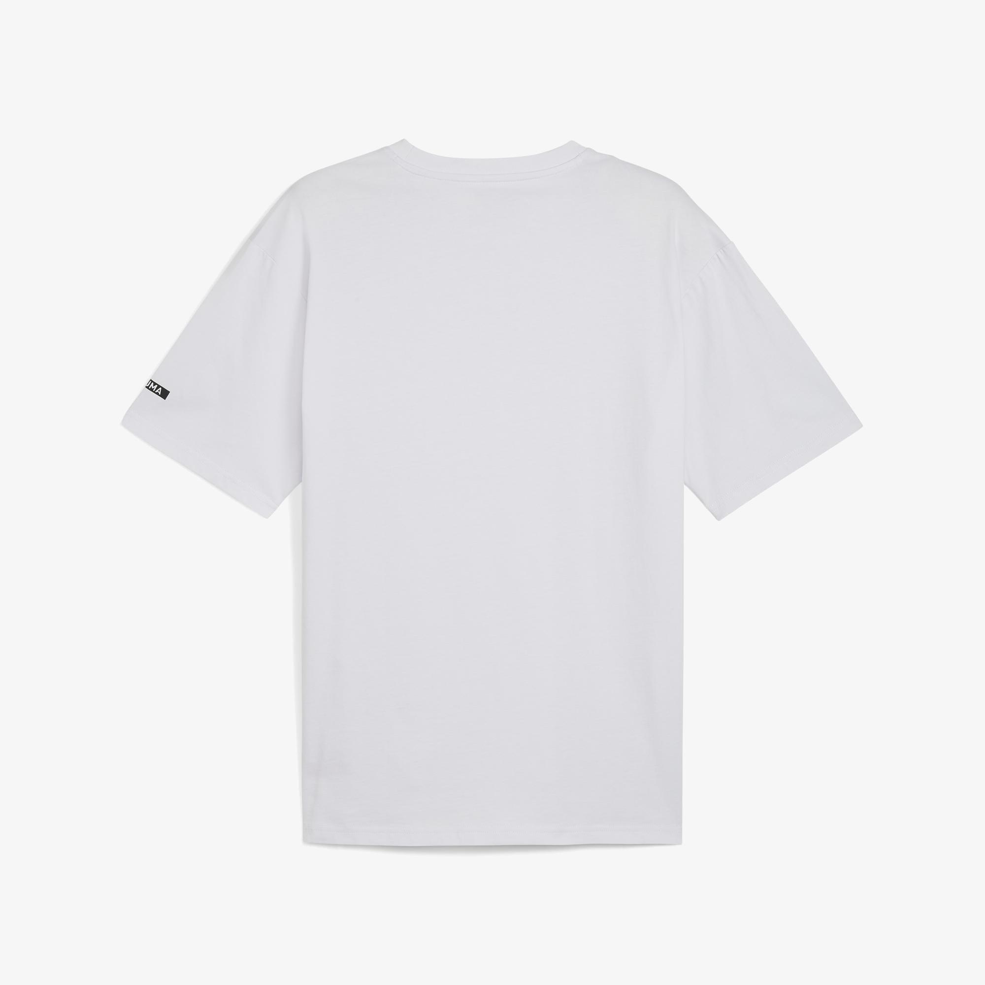 Puma Rad/Cal Unisex Gri T-Shirt
