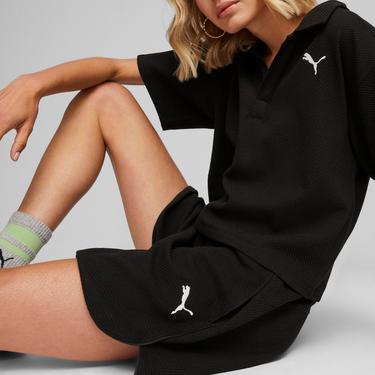  Puma Her Shorts Kadın Siyah Şort