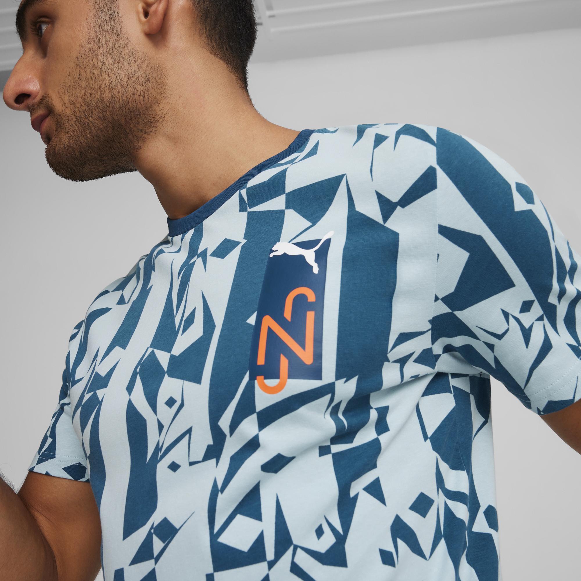 Puma Neymar Creativity Logotee Unisex Mavi T-Shirt