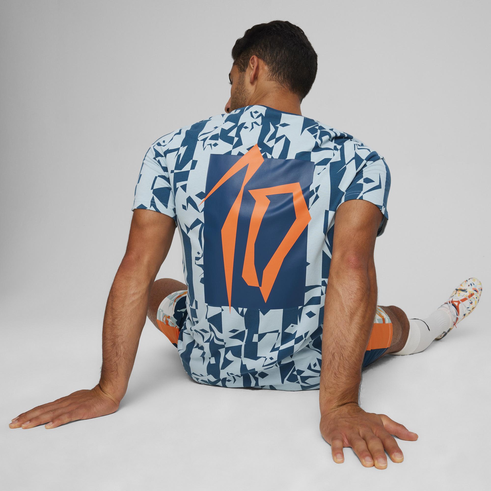 Puma Neymar Creativity Logotee Unisex Mavi T-Shirt