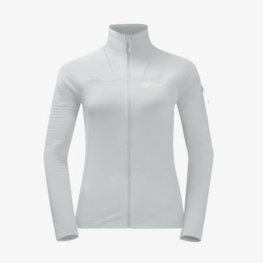  Jack Wolfskin Prelight Fz Kadın Gri Eşofman Üstü