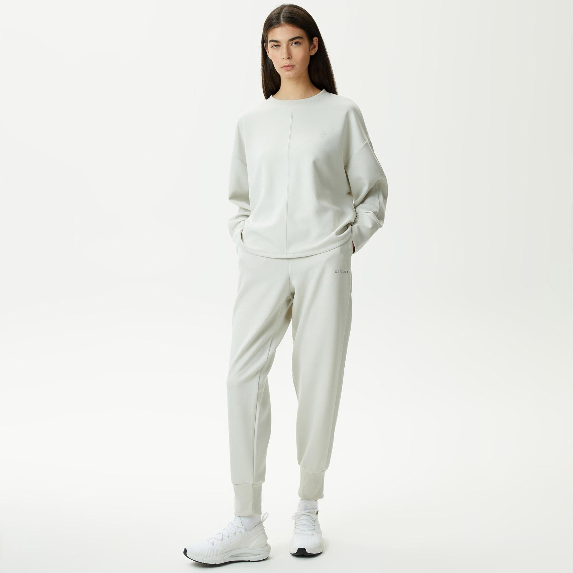 Skechers Soft Touch Kadın Gri Günlük Eşofman Altı