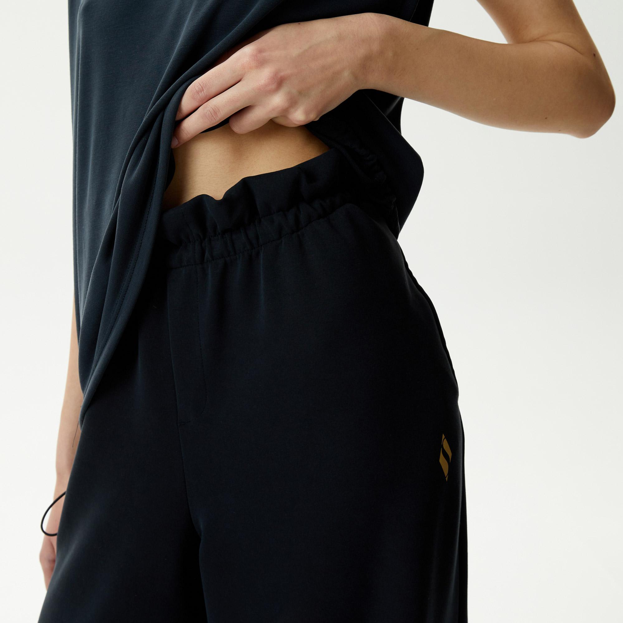 Skechers Soft Touch Kadın Siyah Günlük Eşofman Altı