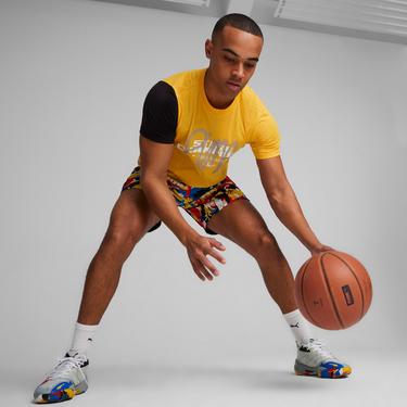  Puma State Champs Unisex Sarı Günlük T-Shirt