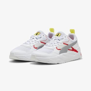  Puma Ferrari Trinity Unisex Beyaz Spor Ayakkabı