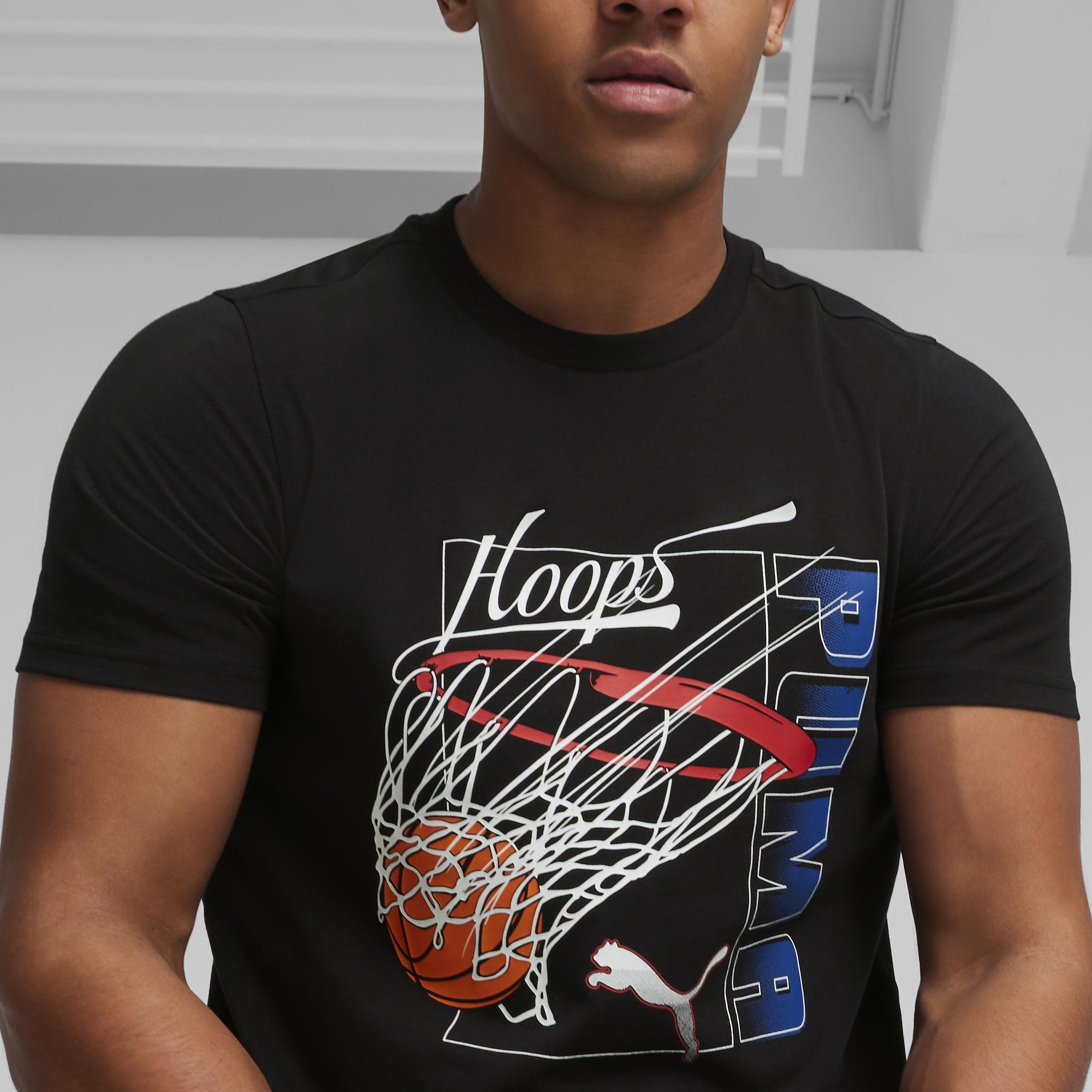 Puma Swished Unisex Siyah Günlük T-Shirt