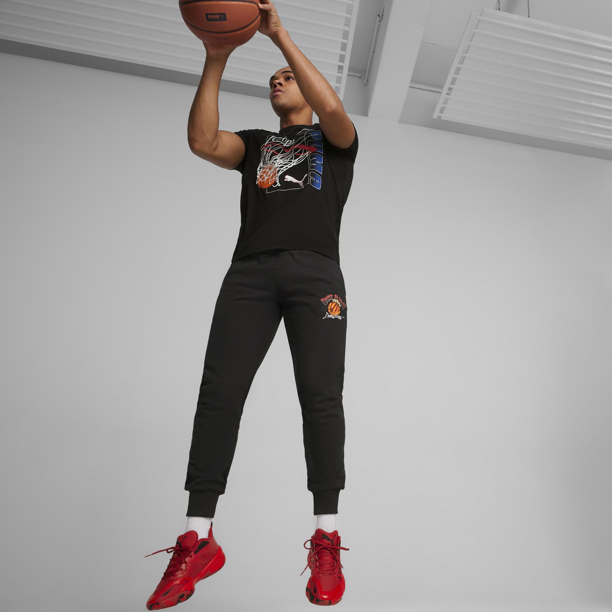 Puma Swished Unisex Siyah Günlük T-Shirt