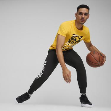 Puma The Hooper 1 Erkek Sarı Günlük T-Shirt