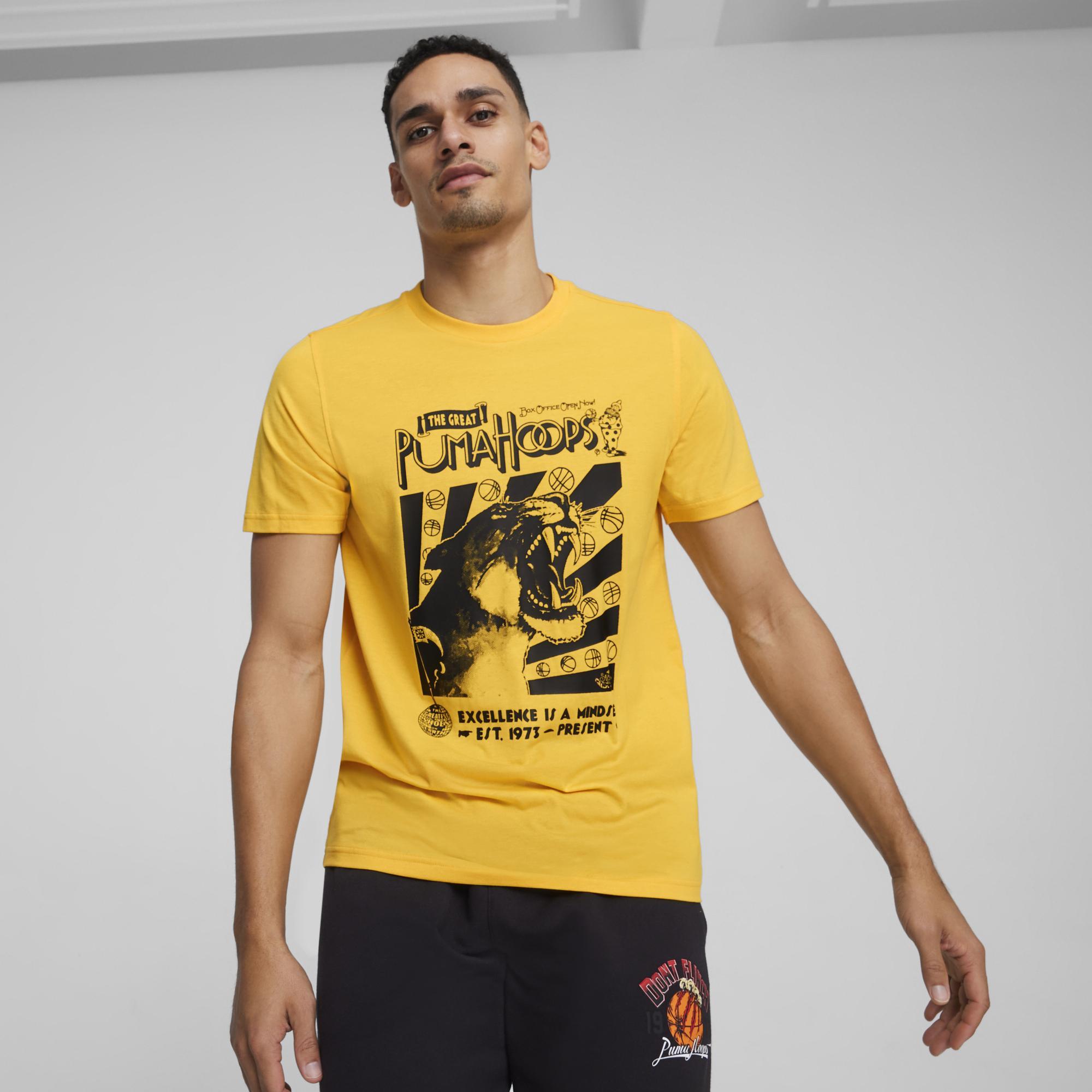 Puma Tsa 5 Unisex Sarı T-Shirt