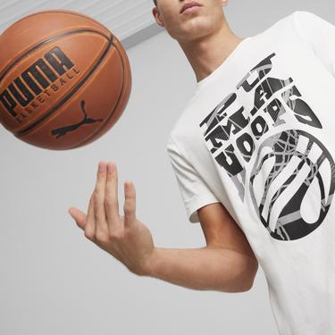  Puma The Hooper 1 Unisex Beyaz T-Shirt